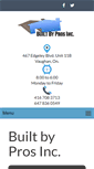 Mobile Screenshot of builtbypros.ca